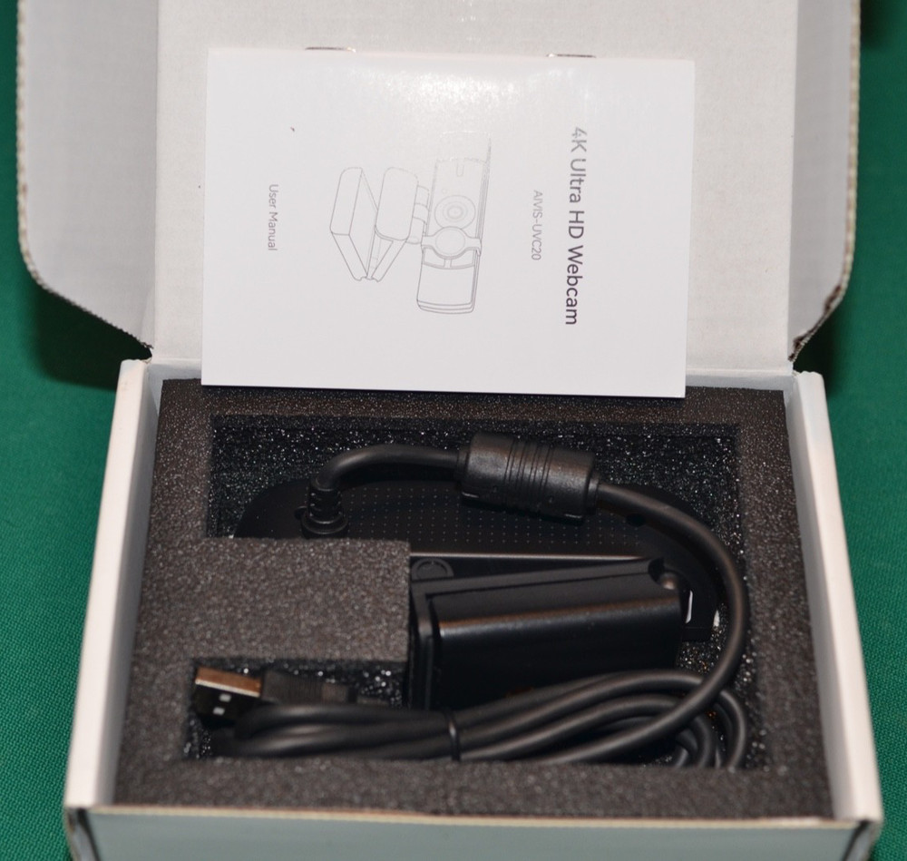 AISPEECH AIVIS-UVC20 4K Ultra HD Webcam
