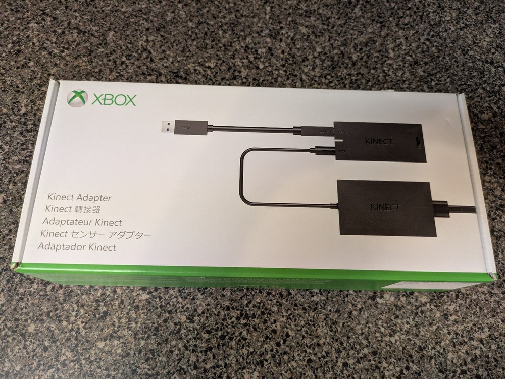 Used XBOX One Kinect Sensor Model 1520 and NEW Unopened Kinect Adapter