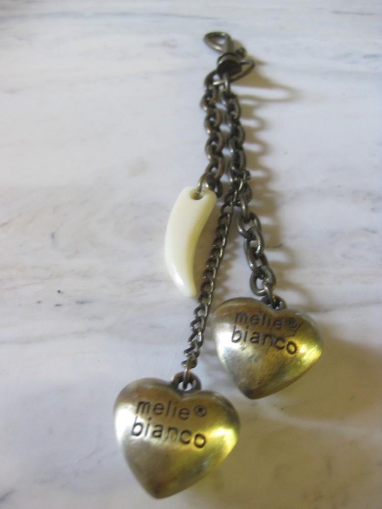 Melie Bianco Keychain hearts