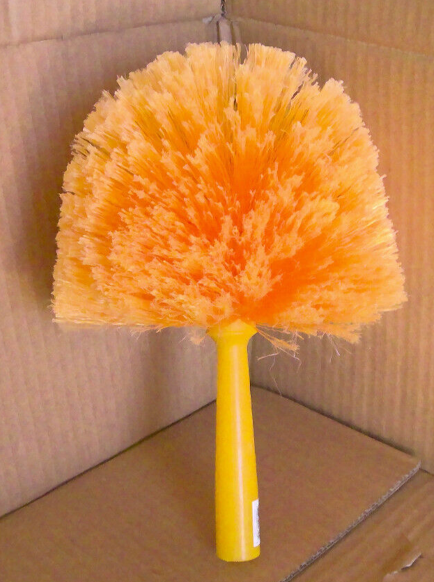 JT EATION Cobweb Duster Head # 1710YL Yellow Knocks Down Cobwebs Spiders Webs