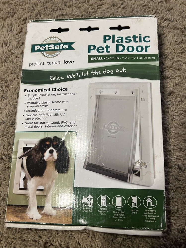 Pet safe Plastic Pet Door White