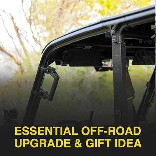 Elite Series Grab Handle – Black UTV Grab Handle with Custom Clamp System –