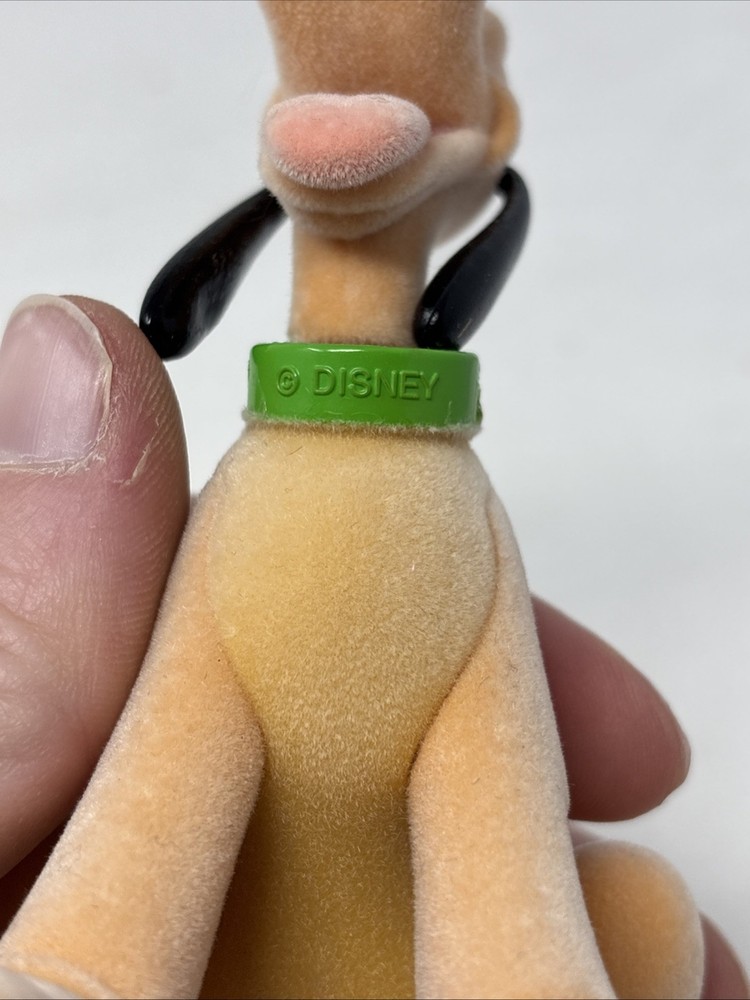 Disney Pluto Furry Textured Bobblehead. Read