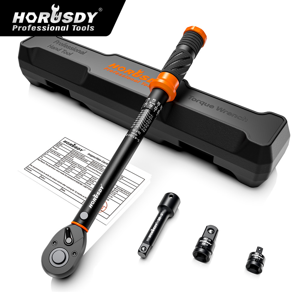 3/8" Torque Wrench Snap Socket Professional Drive Click Ratcheting Christmas