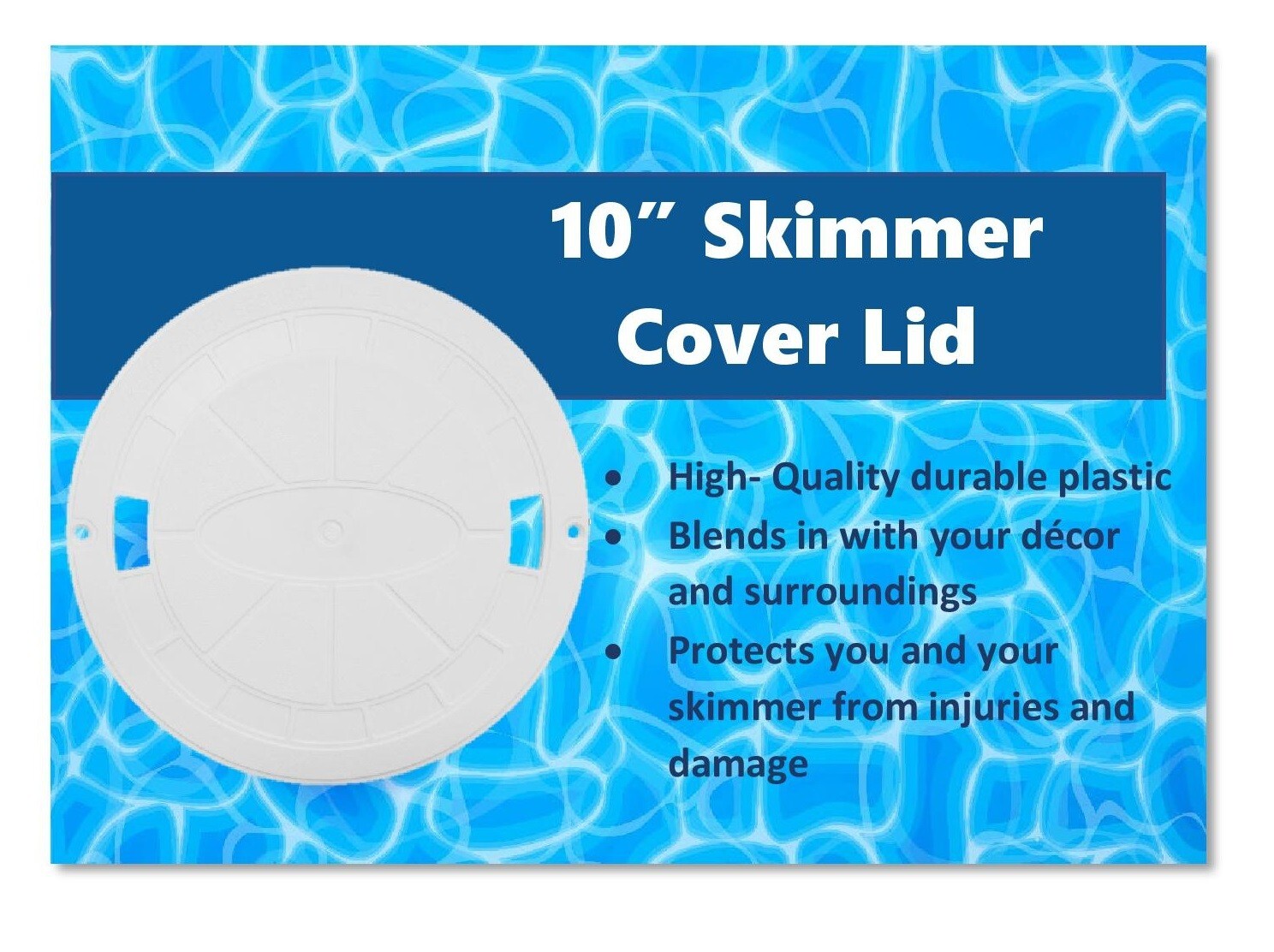 Aftermarket Skimmer Deck Lid Cover for Hayward Swimming Pool SP1070C SPX1070C