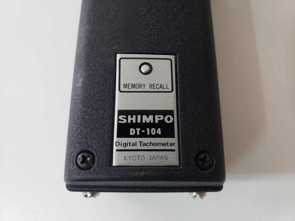 Shimpo DT-104 Digital Tachometer