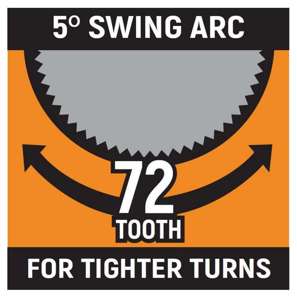 1/4 In. Drive 72-Tooth Quick Release Locking Flex Slim Head Ratchet