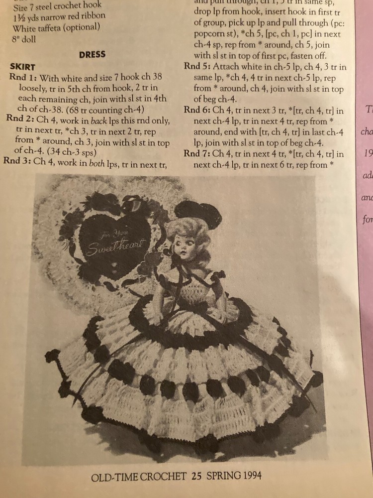 Old Time Crochet - Spring 1994