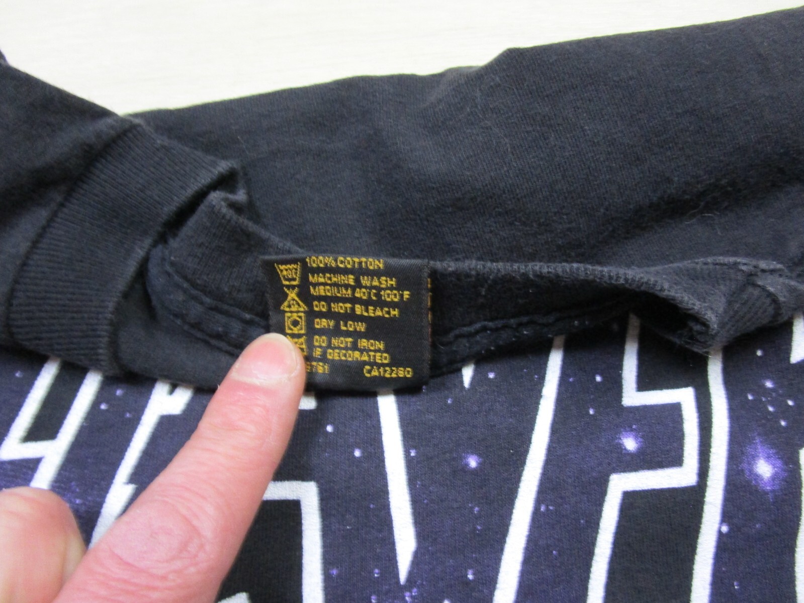 Vintage Slayer Band T Shirt (L) 1990's 2-Sided Brockum USA Devine Intervention