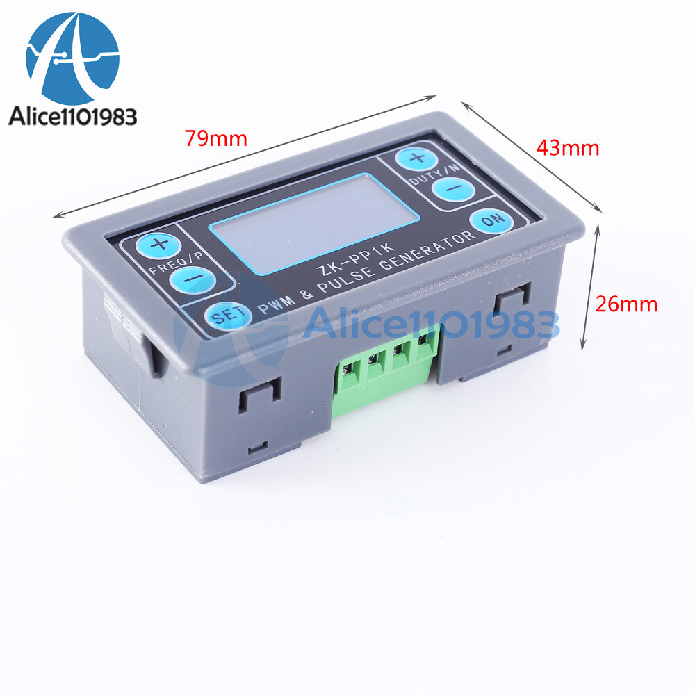 Adjustable Square Wave Generator PWM Pulse Frequency Duty Cycle Digital Module