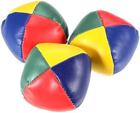 6 Pcs Multi Colored Juggling Balls Set Beginner Durab Mini Toy Props Pack