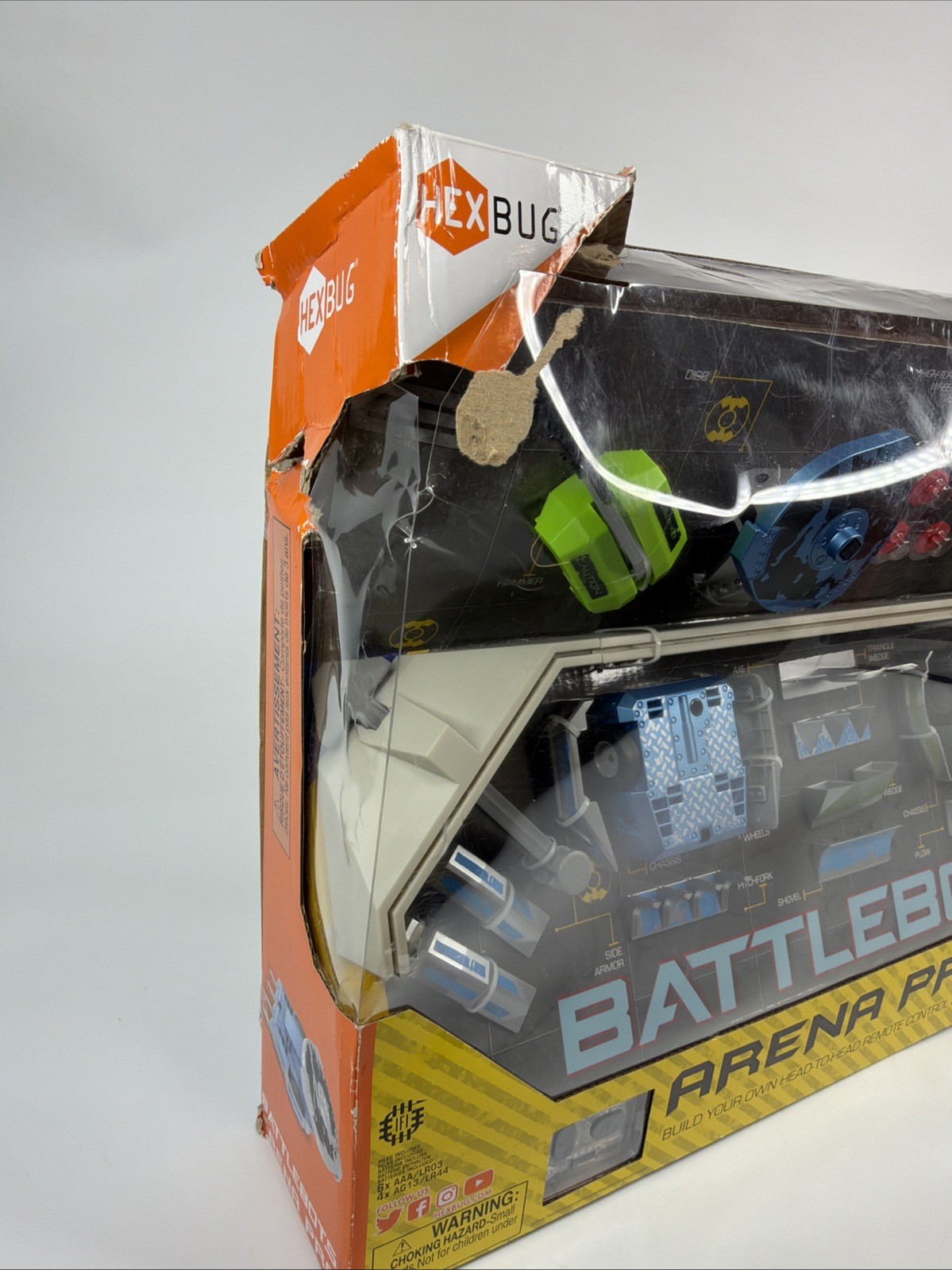 HEXBUG BattleBots Arena Pro - Build Your Own Battle Bot with Arena New Toy Read