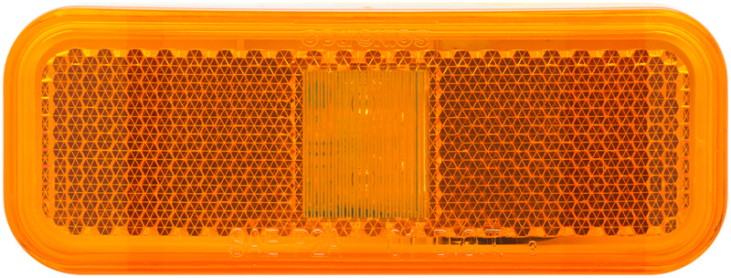 Optronics MCL44AB1 Led Mark Light;Rect;1Wire;Amber
