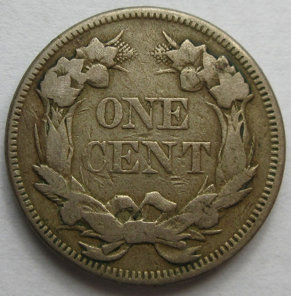 1857 Flying Eagle One Cent -XF- (#1110c)