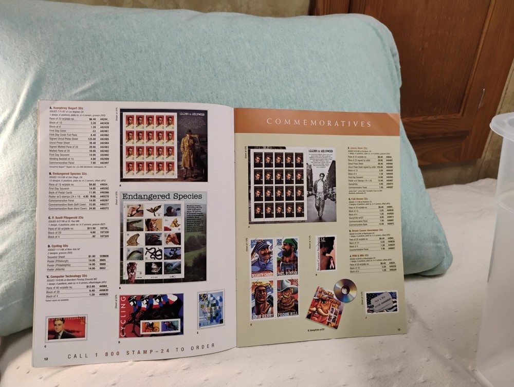 United States Postal Service Philatelic Spring 1998 Mars Pathfinder Stamps