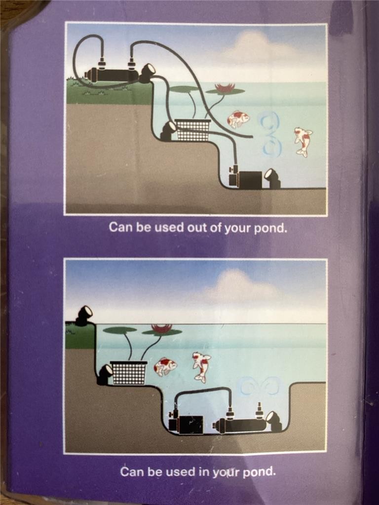 + SmartPond 9W UV Pond Clarifier Treats Up to 800 Gallons 52285 NEW