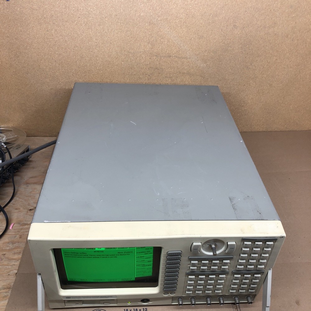 Stanford Research Systems SRS SR780 2 Channel Network Signal Analyzer “Untested”