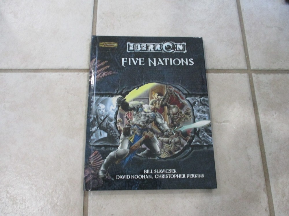D&D D20 WOTC Eberron Five Nations