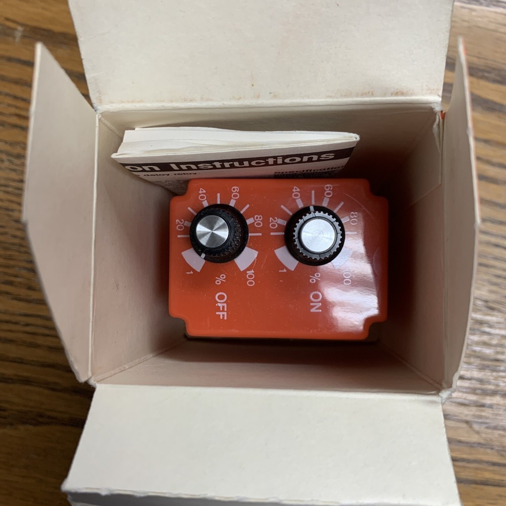 NCC CKK-01800-461 SOLID STATE TIME DELAY RELAY 120VAC **NEW IN BOX-GUARANTEED**