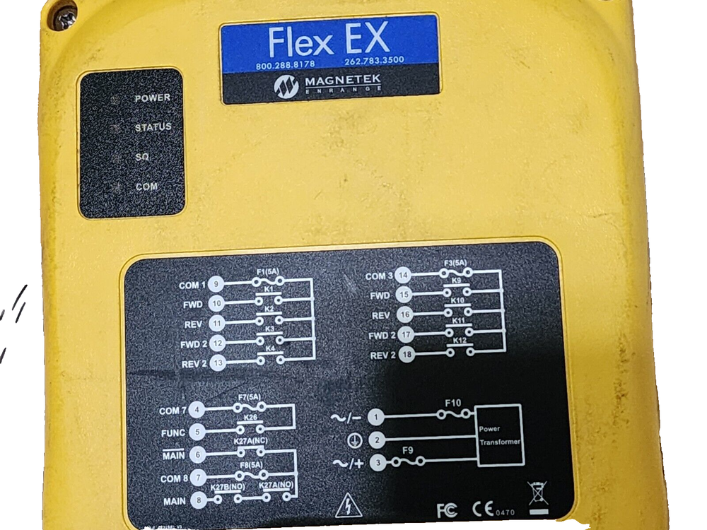 MAGNETEK FLEX 4EX / FLEX4EX RECEIVER 120 Volt
