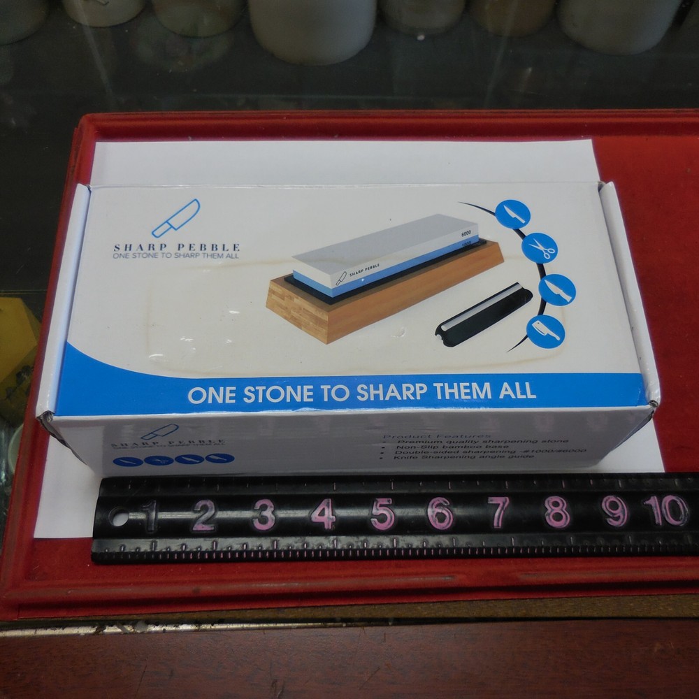 Sharp Pebble Knife Sharpening Stone -#MB & EP