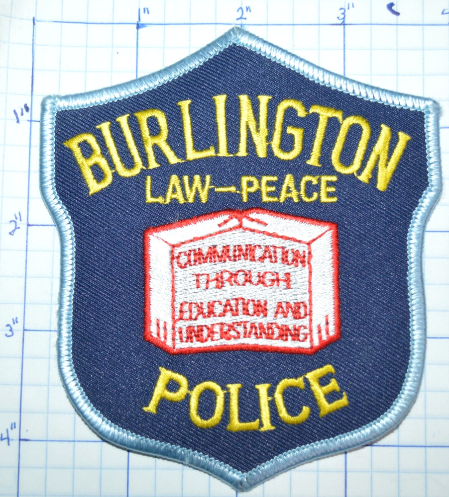 MASSACHUSETTS, BURLINGTON POLICE DEPT PATCH