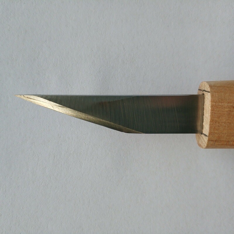 Violin Carving Knife F Hole Carve Fix Sharp Blade Violin Making Luthier Tool 2pc