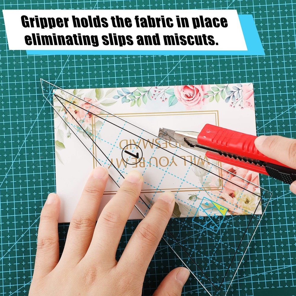 Quilting Template Set Acrylic Cutting Templates for Sewing Machine...