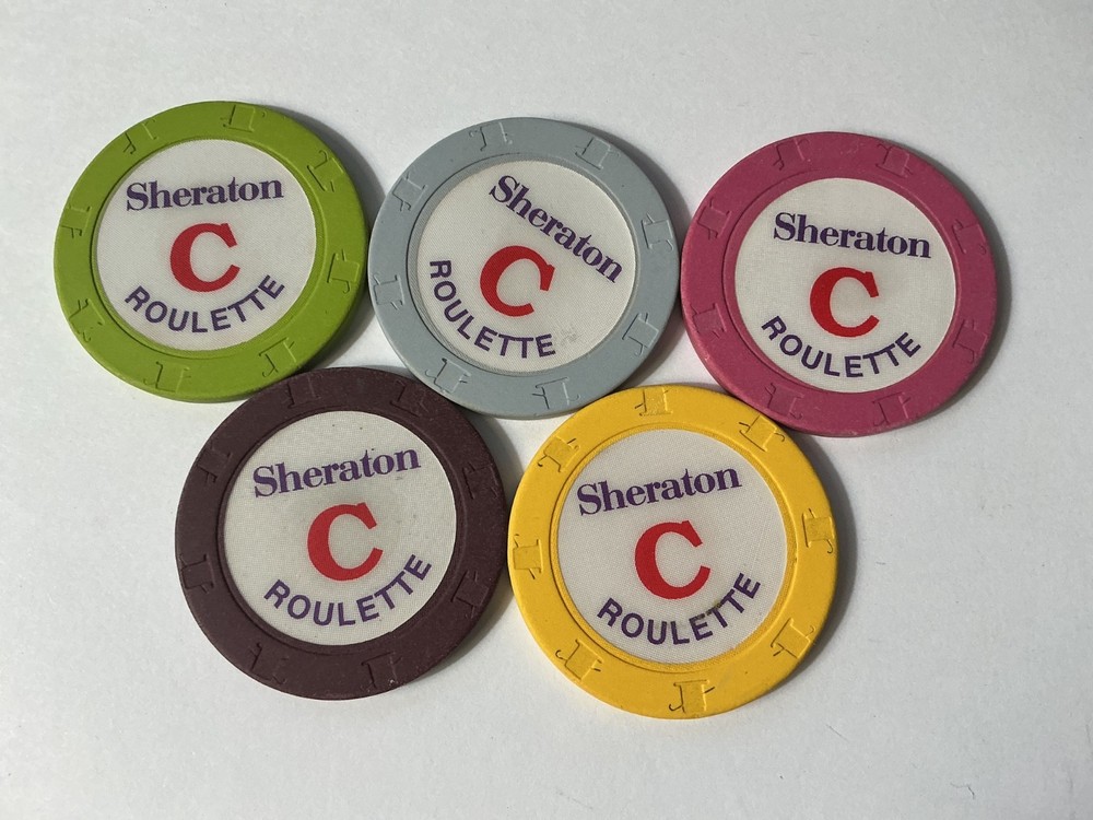 Sheraton tunica roulette chips