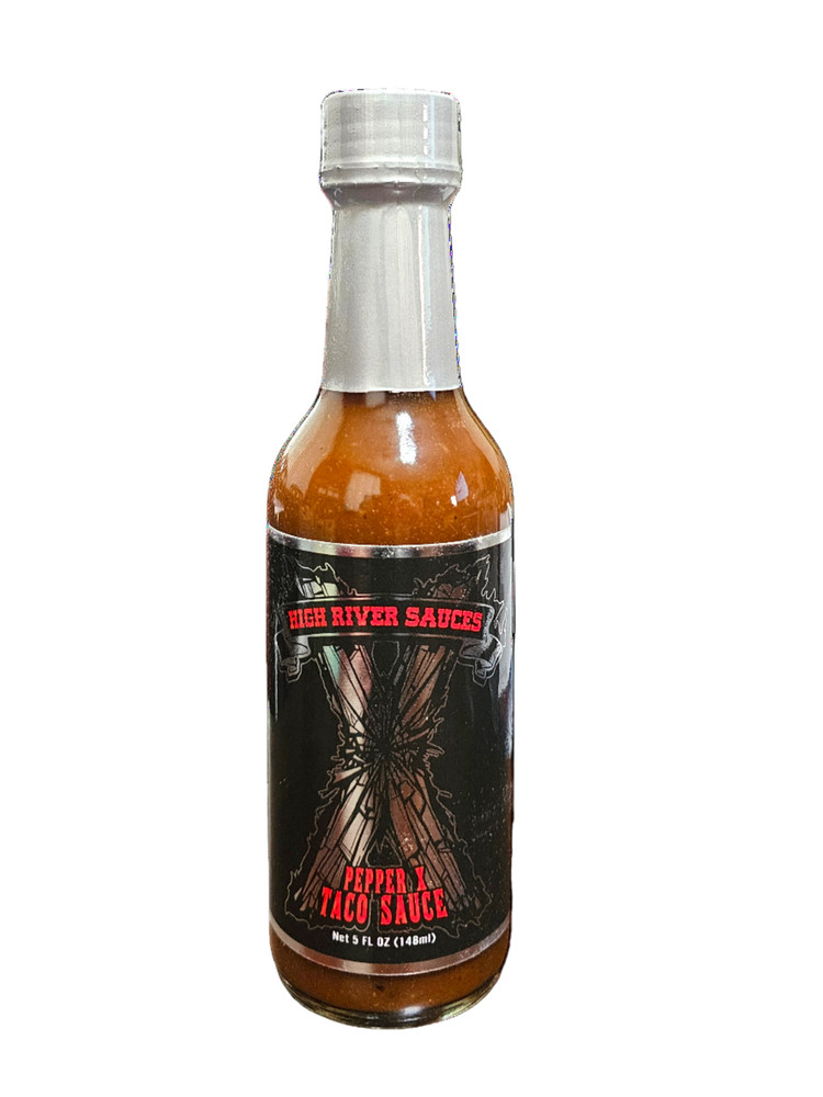 High River Sauces Pepper X Taco Sauce