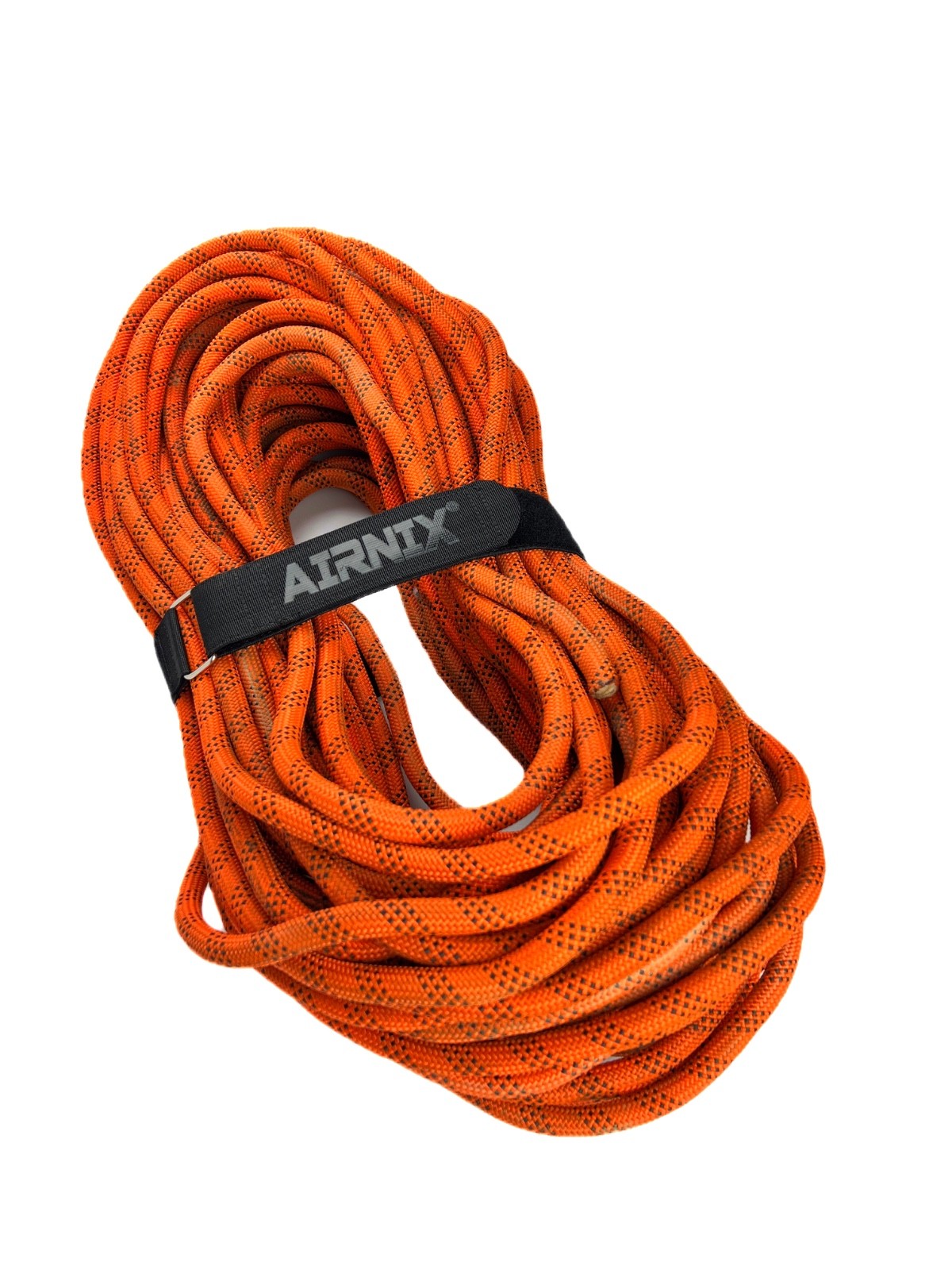 AIRNIX Hook and Loop Reusable Nylon Cinch Straps, Securing Cable Straps, Black