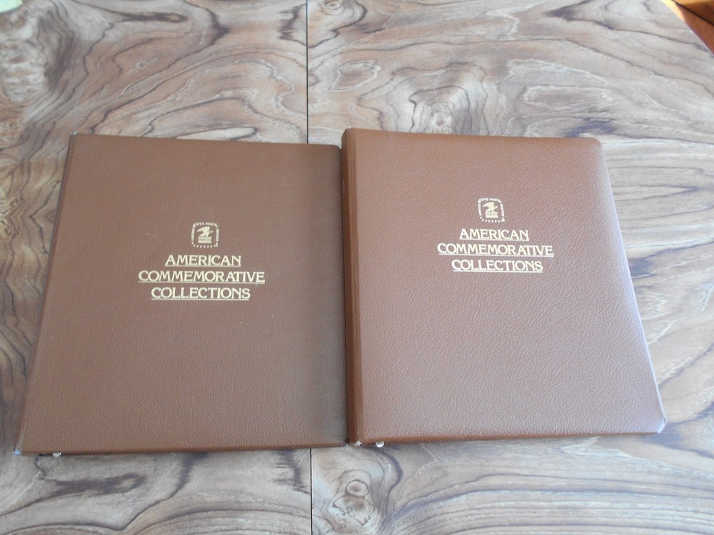 2 USPS 23 Ring American Commemorative Collections Albums No Pages  Used