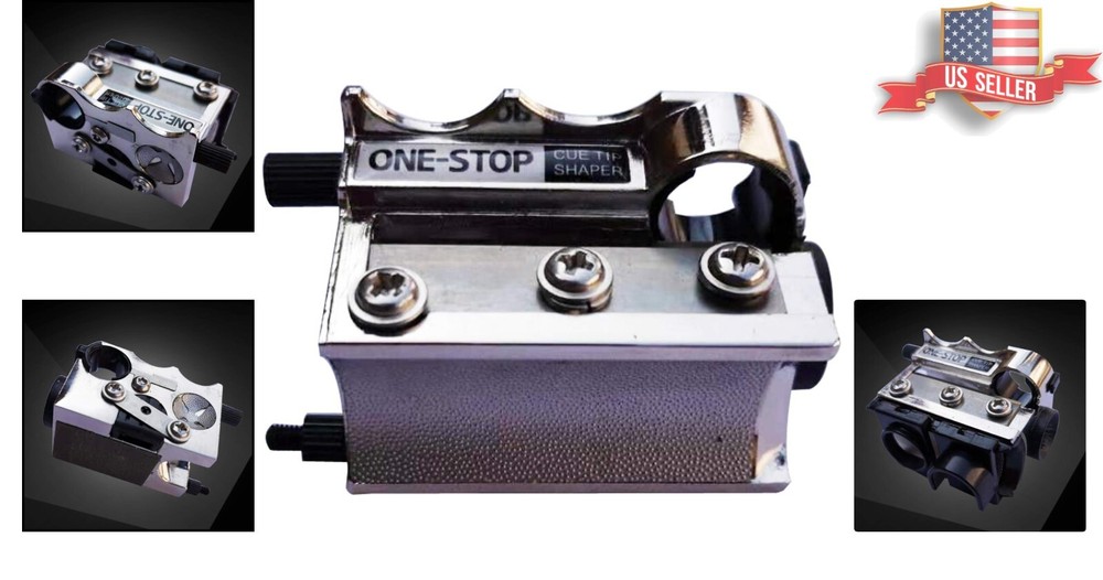 Versatile Billiard Tip Repair Tool - Shape and Maintain Your Cue Effortlessly