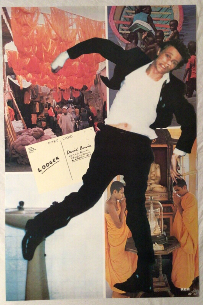 David Bowie 1979 Promo Poster Lodger Brand New Condition