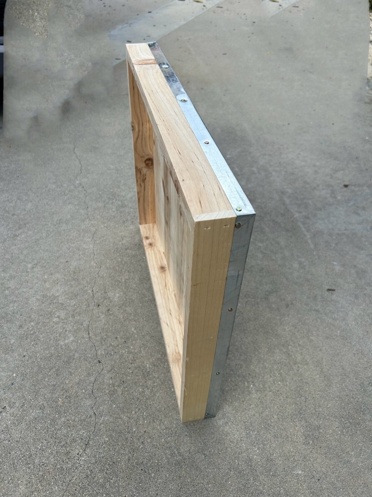 3 Pcs Telescoping Top 10 Frame Langstroth Beehive