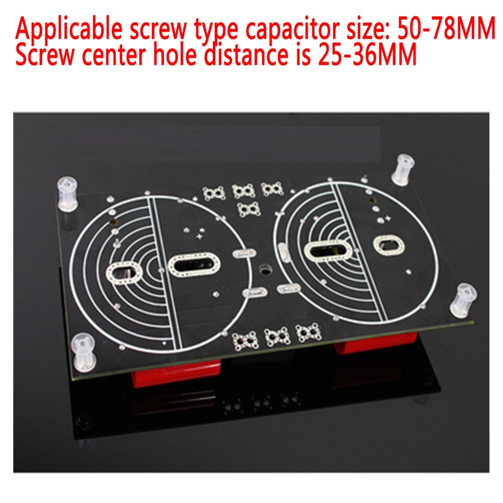 Rectifier filter capacitor board Power amplifier power board (without capacitor)