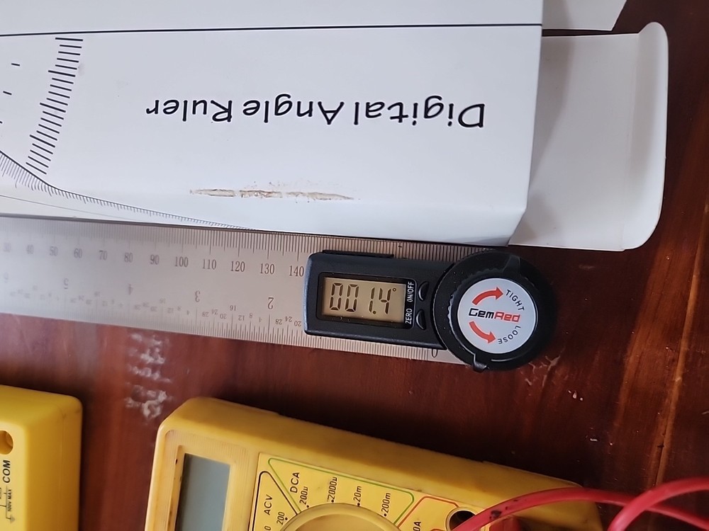 Stainless Steel Dial Caliper Digital Angle Reader Multimeter Measuring Tool Lot