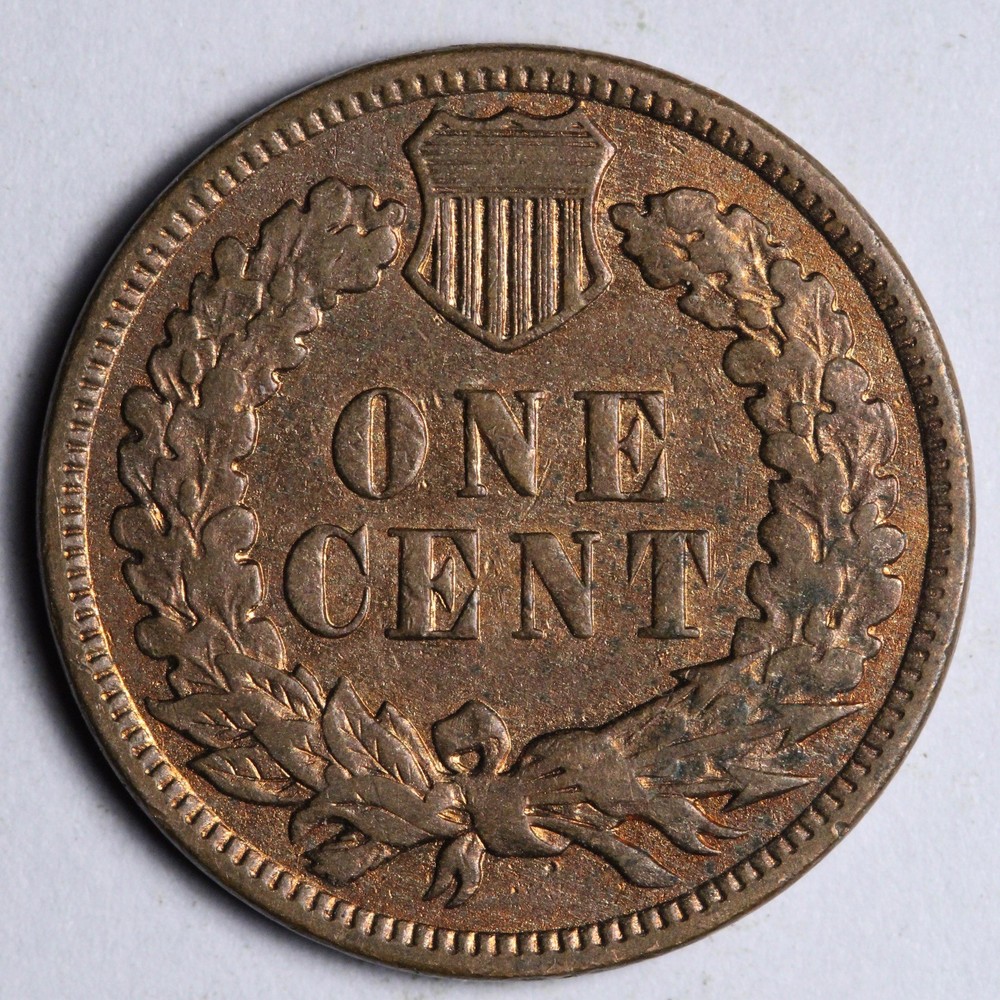 1906 Indian Head Cent Penny AU E146 VATR