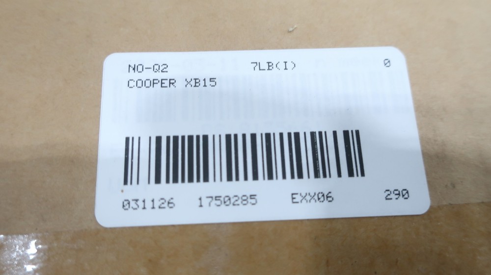 Cooper XB15 Red Xenon Beacon 24v-dc
