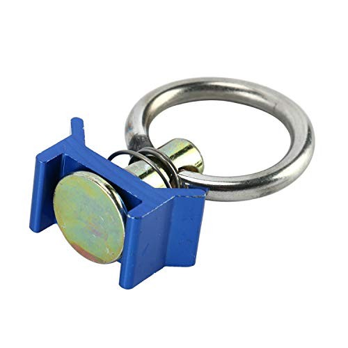 Single Stud L-Track Fitting with Round Ring 10 Pack