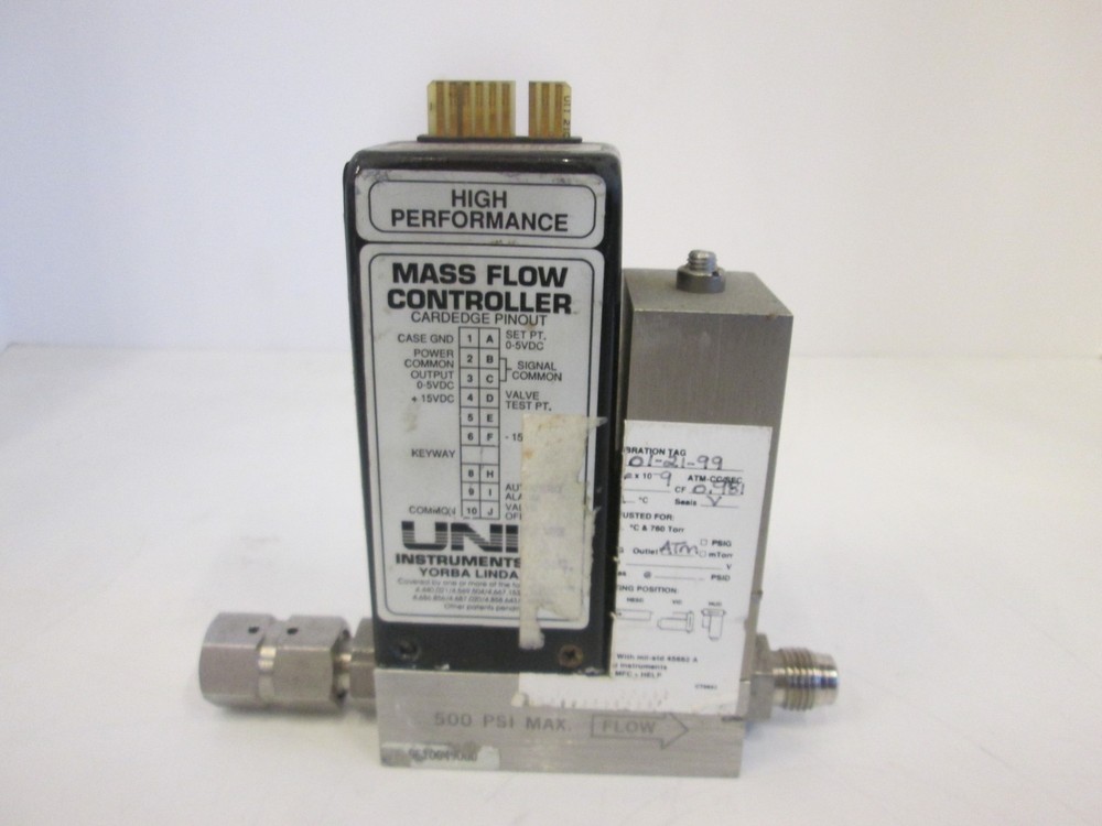 Unit Instruments, UFC-1110A, Mass Flow Controller, 15 SLM, N2, Used