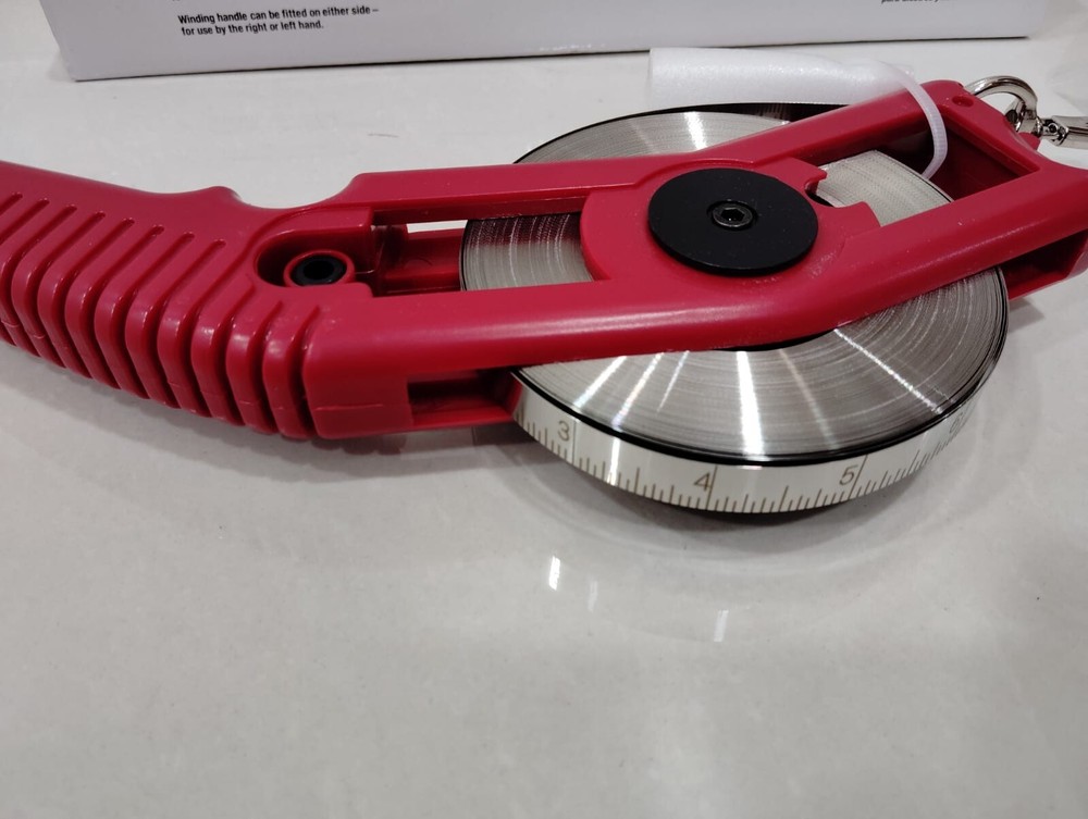 BMI 30M Stainless Steel Basic The Compact Frame Measuring Tape New