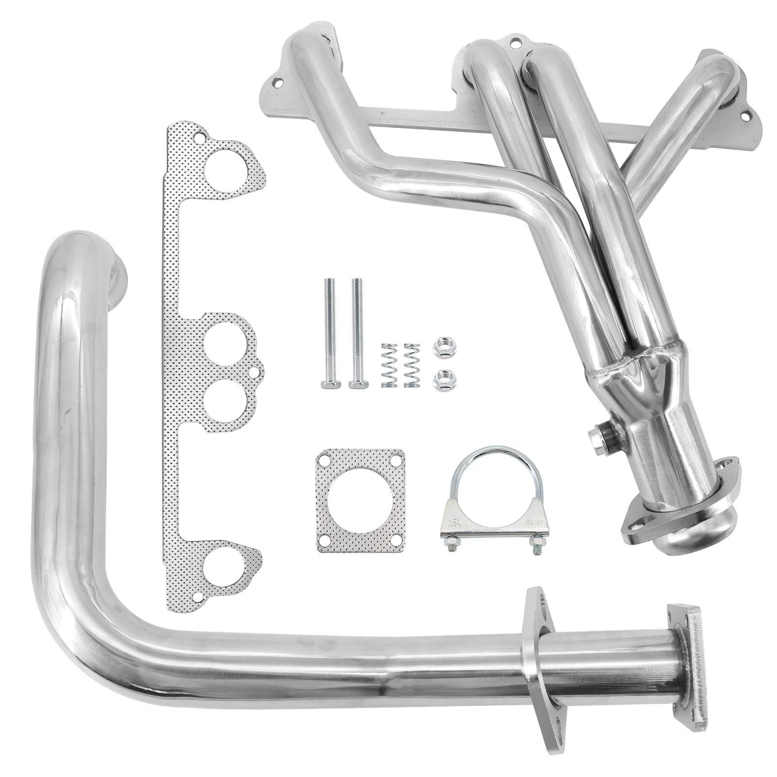 Stainless Steel Exhaust Header Manifold Fit for 1991-1995 2.5L Jeep Wrangler YJ