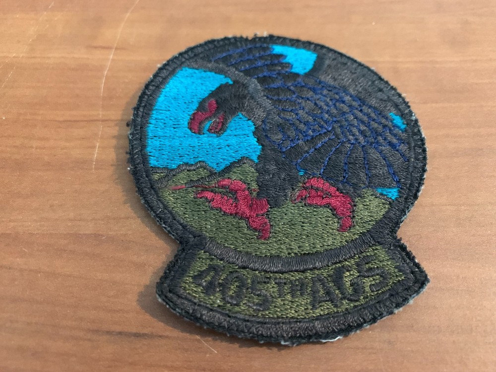 Vintage Subdued USAF 405th Aircraft Generation Squadron (AGS) Patch
