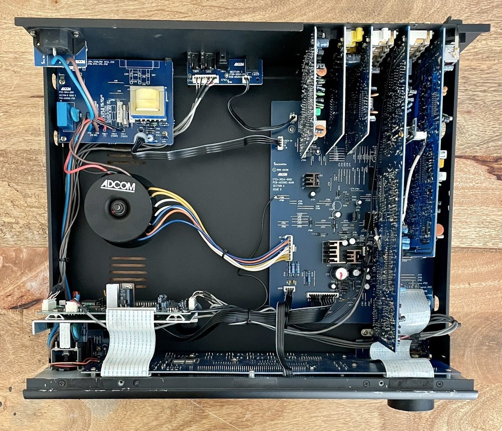 Adcom Digital Processing Tuner Preamplifier GTP-830 — Partially Tested/Working