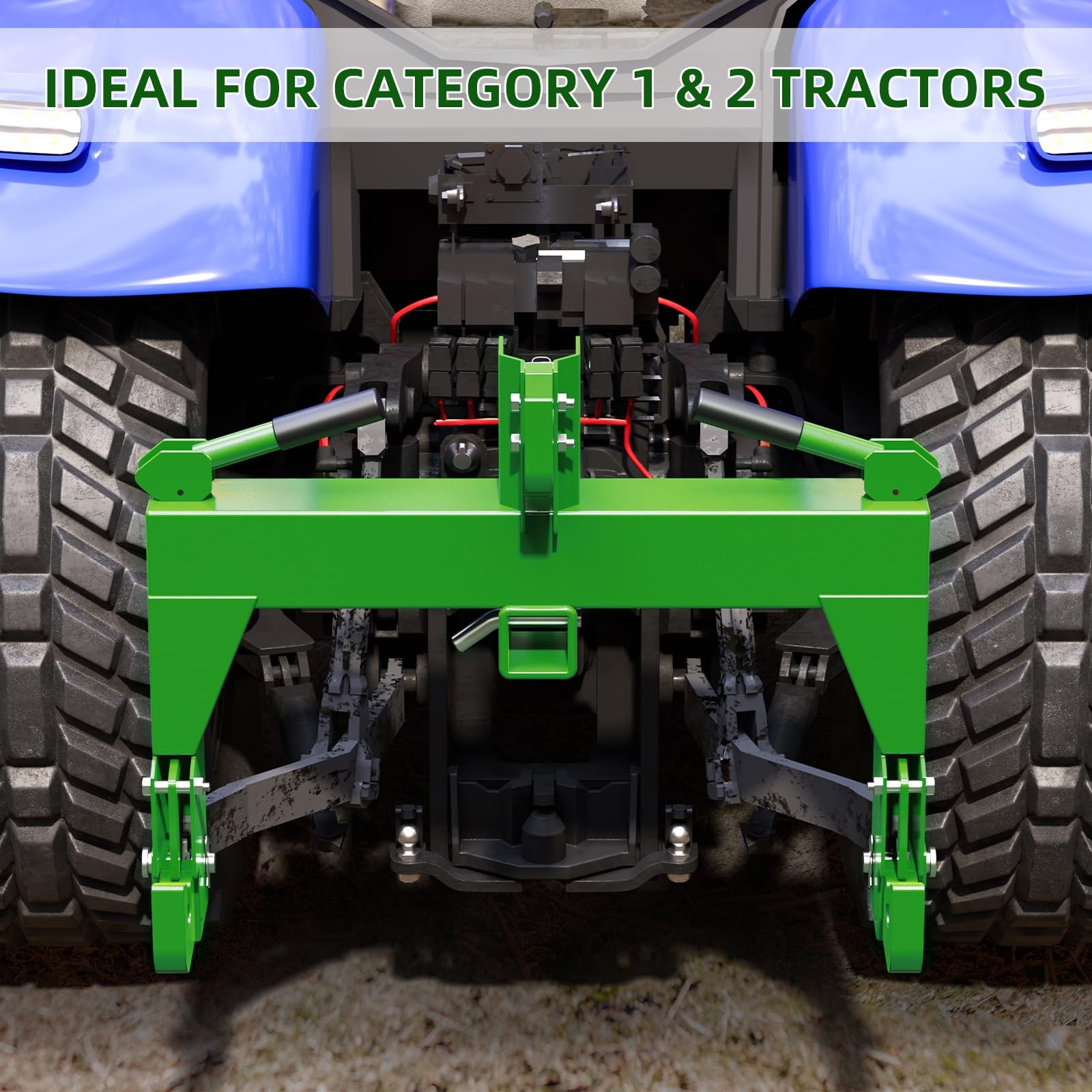 3 Point Quick Hitch Heavy Duty Tractor Quick Hitch FOR Category 1 2 Tractors