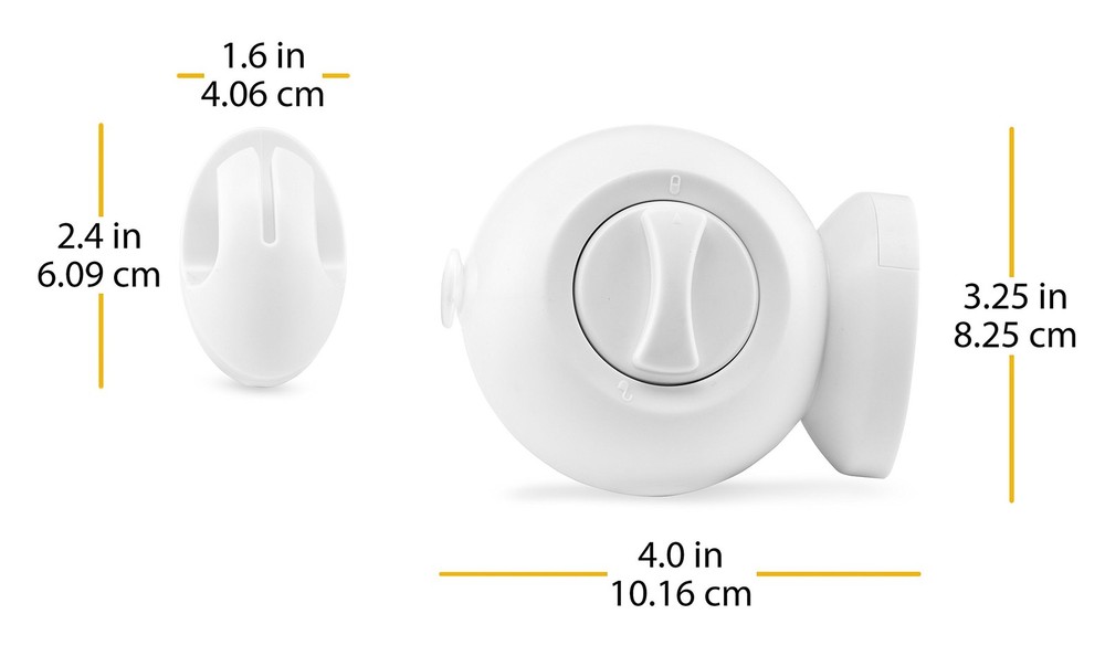 Whitmor Retractable Clothesline 12 Feet White