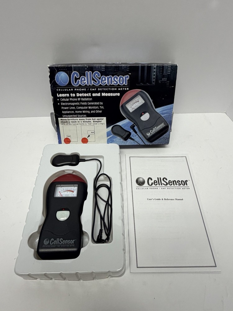 NEW CellSensor Cell Phone EMF Detection Meter RF Radiation Electromagnetic