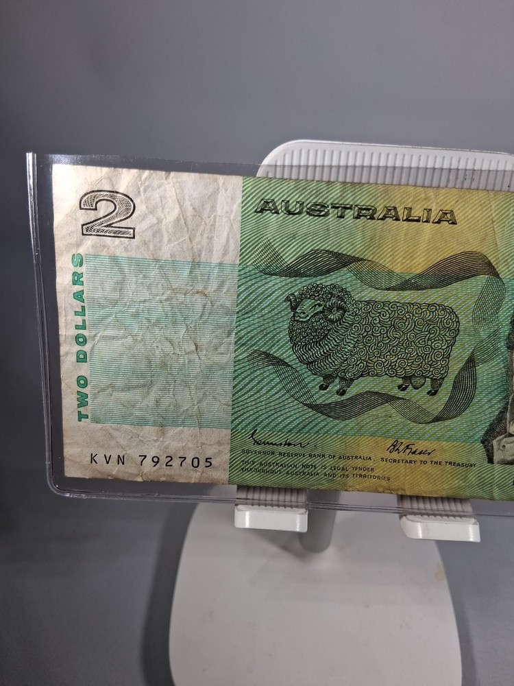 1966 AUSTRALIA 2 DOLLAR BANKNOTE
