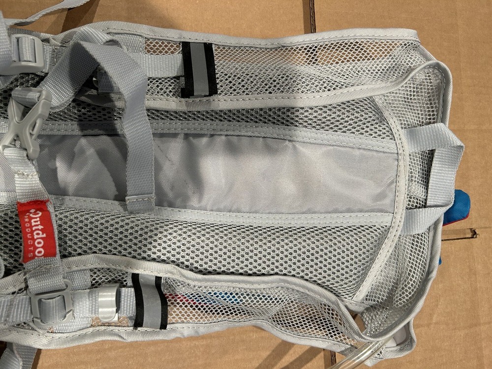 Outdoor Products Red/Teal H2O Performance Hydration Pack 9.0